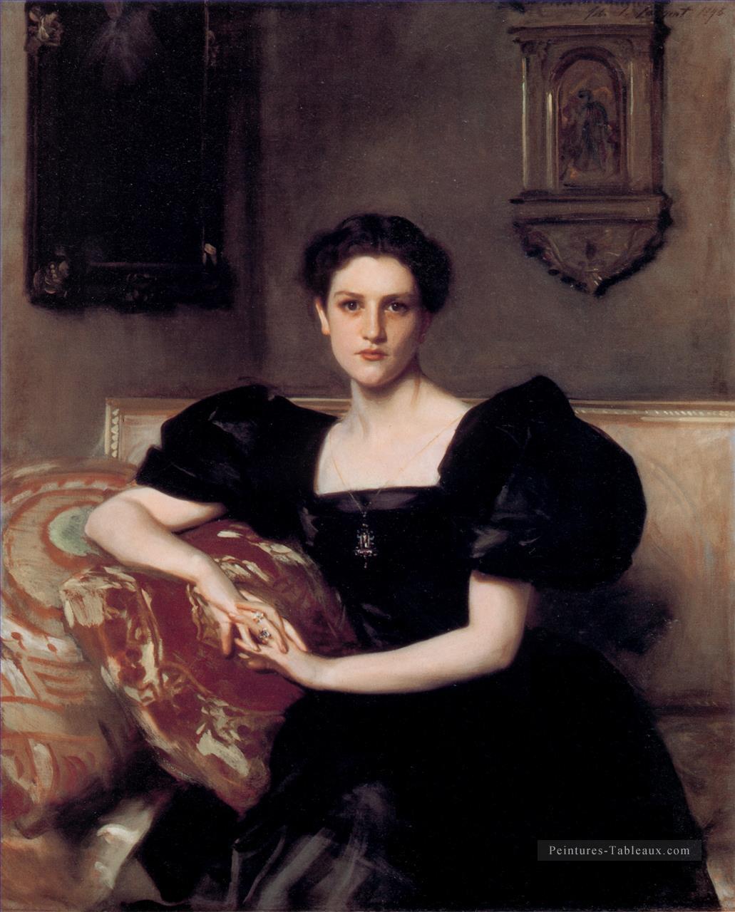 Elizabeth Winthrop Portrait de Chanler John Singer Sargent Peintures à l'huile